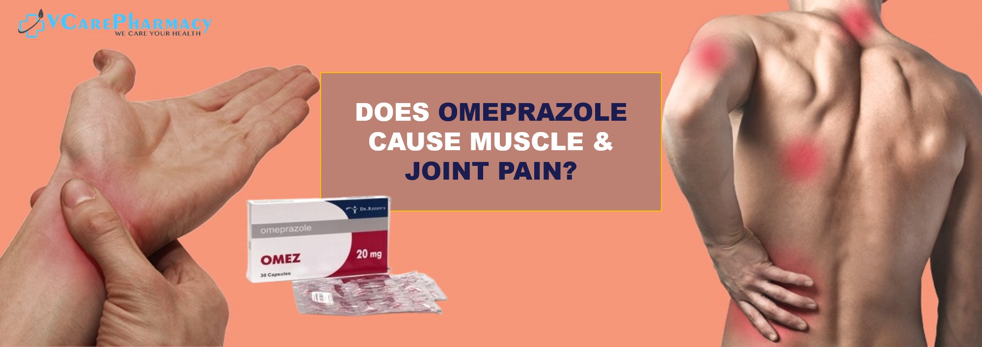 Does omeprazole cause muscle and joint pain?