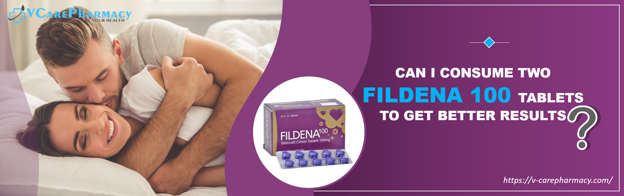 Can I consume two Fildena 100 tablets to get better results?