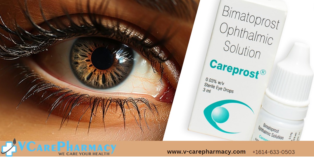 Careprost bimatoprost ophthalmic solution 0.03 for eyelash growth
