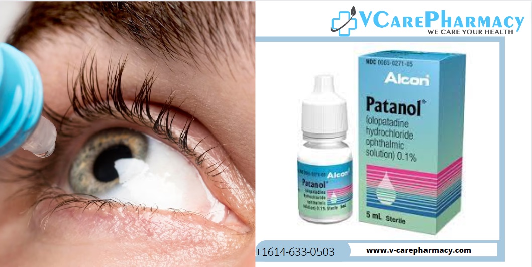 Patanol Eye Drops to treat seasonal, allergic conjunctivitis 